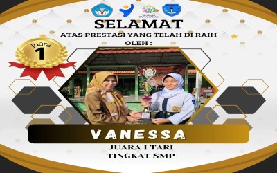Selamat untuk Ekskul Seni tari
