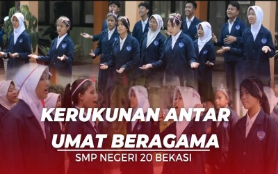 Dokumentasi Lomba Paduan Suara SMPN 20 kota Bekasi yang di selenggarakan oleh FKUB (Forum Komunikasi Antar Umat Beragama) Kota Bekasi.