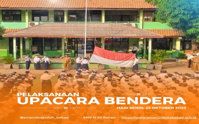 UPACARA BENDERA HARI SENIN 23 OKTOBER 2023